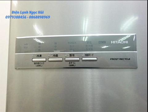 Tủ lạnh Hitachi R-S42BM nhật bãi giá rẻ